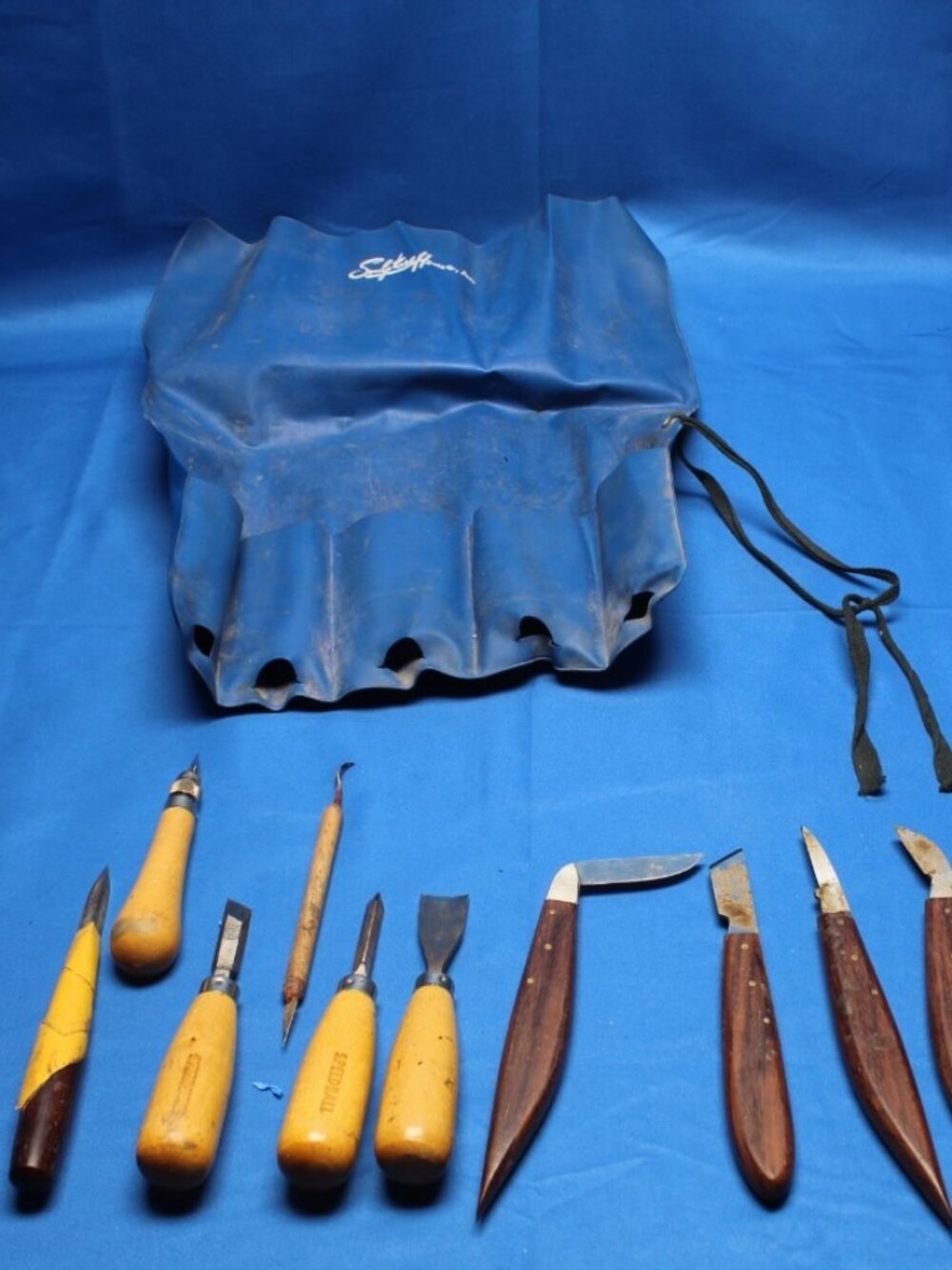 Vtg Japanese Wood Carving Chisel Woodworking Tools Carpentry Crafting  Speedball
